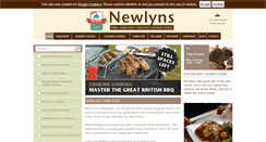 Desktop Screenshot of newlyns-farmshop.co.uk